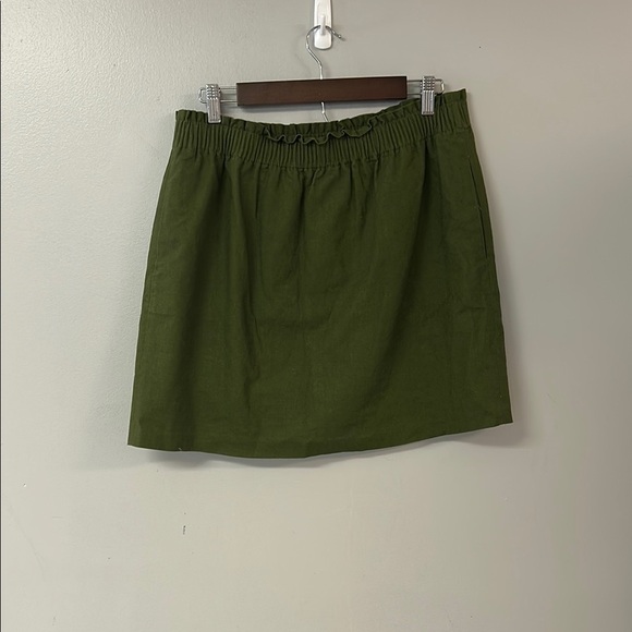 J. Crew Dresses & Skirts - Green Smocked Bubble Mini Skirt for Casual Wear